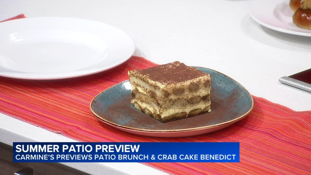 Carmine's previews patio brunch