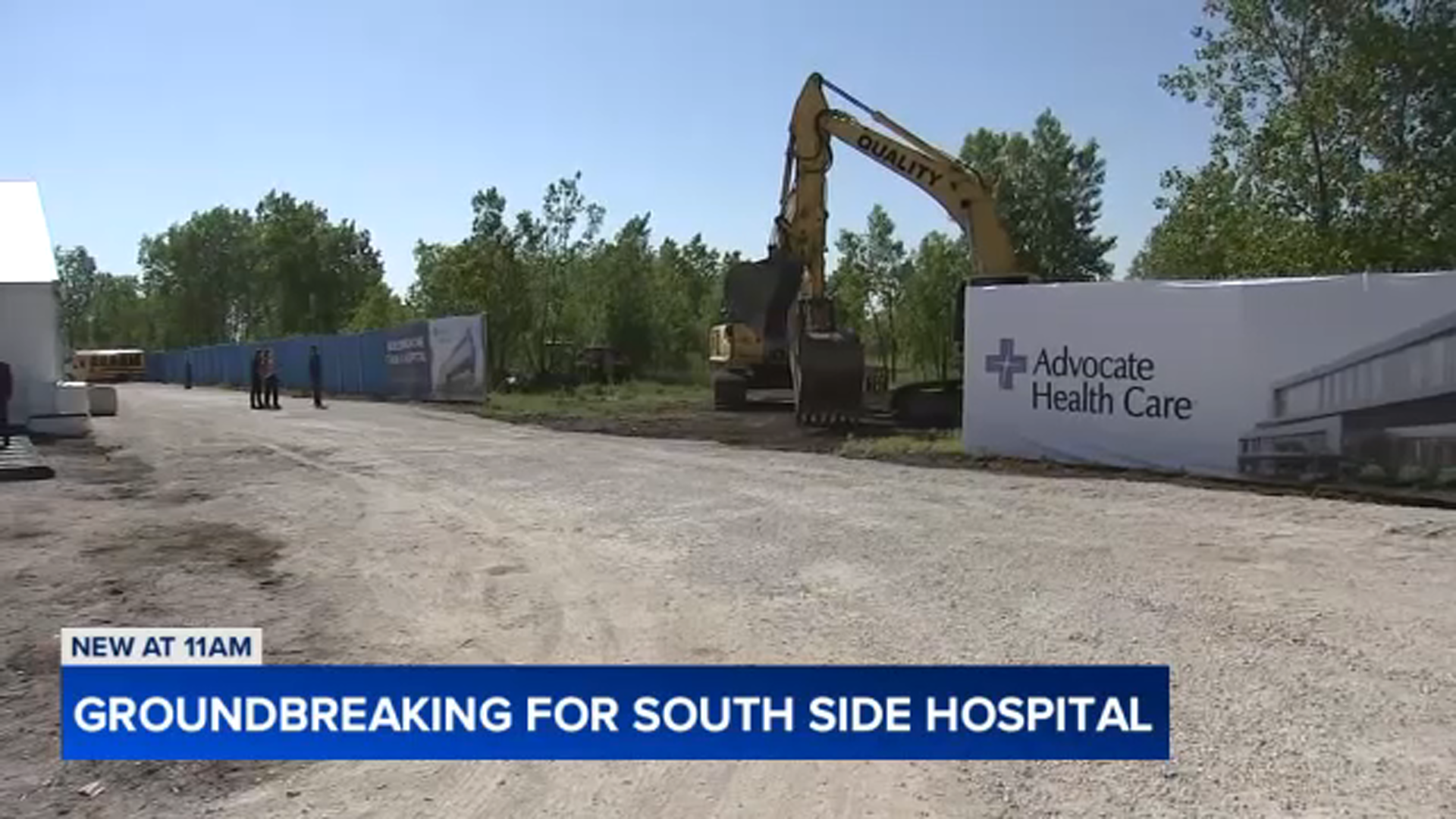 abc7chicago.com - Michelle Gallardo - Construction of new lakefront Advocate Trinity Hospital on South Side considered transformative for Chicago