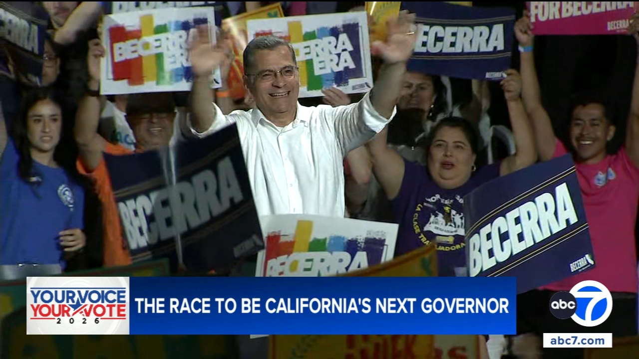 Frontrunners for California governor make last-minute campaign stops in SoCal
