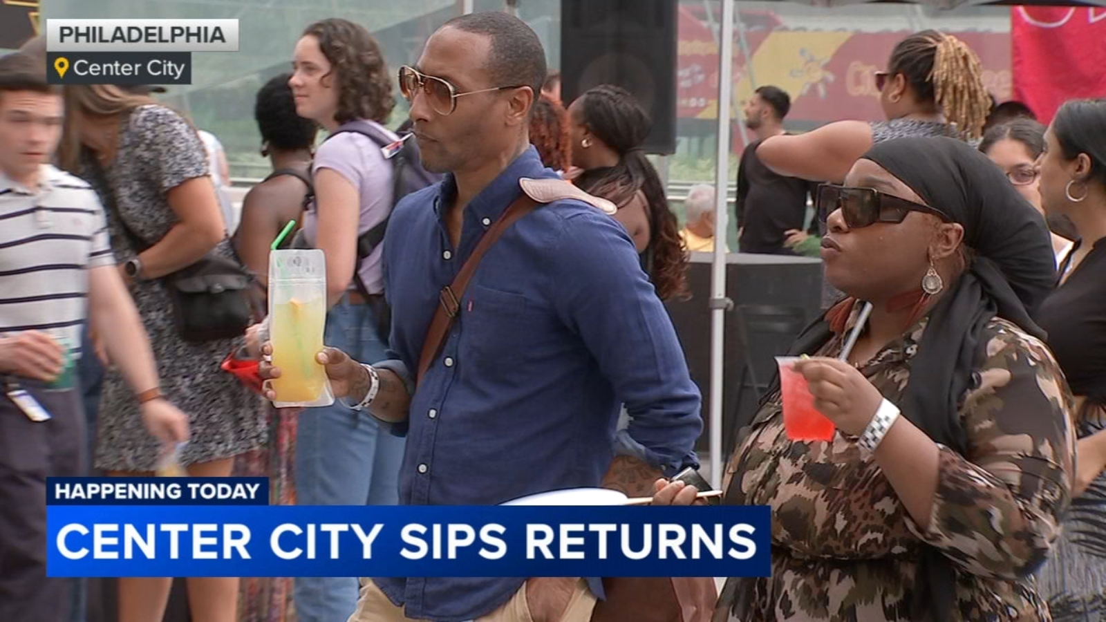Center City District Sips returns Wednesday in Philadelphia