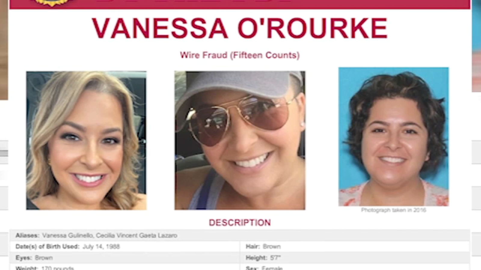 Montco woman wanted by FBI for allegedly faking cancer to get money
