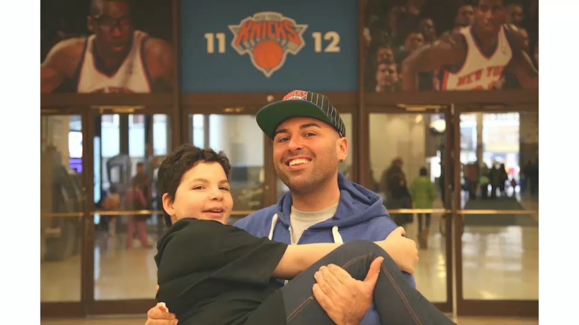 Anthony and his sister, Gianna.