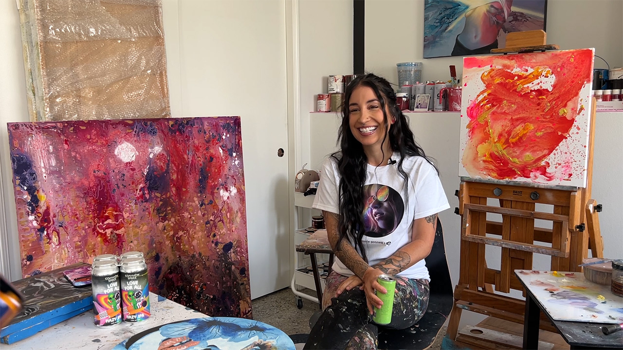 Local artist donates saphic inspired design for Pride t-shirt