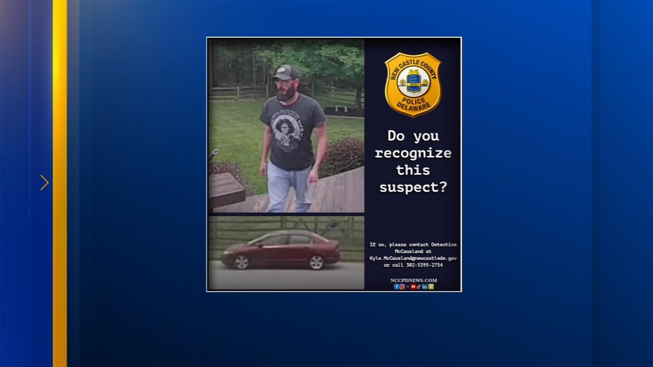 The New Castle County police department is trying to identify a man they say attempted to burglarize a home in Newark, Delaware.