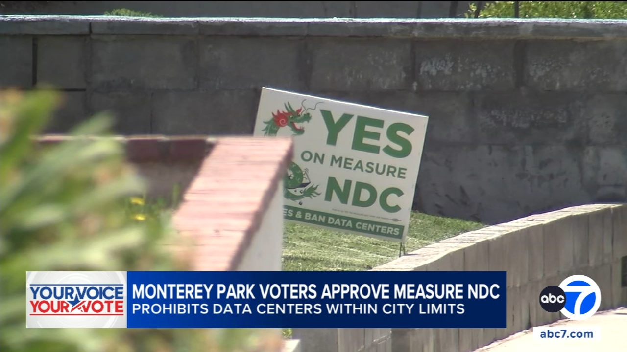 Monterey Park voters approve Measure NDC, banning power-hungry data centers within city limits