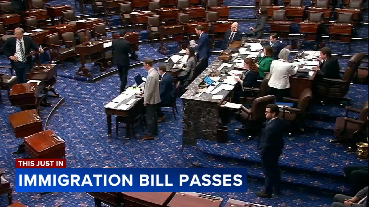 Senate approves $70 billion immigration enforcement bill
