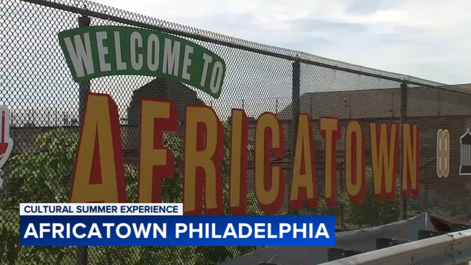 Africatown signage unveiled in Southwest Philadelphia, marking cultural hub