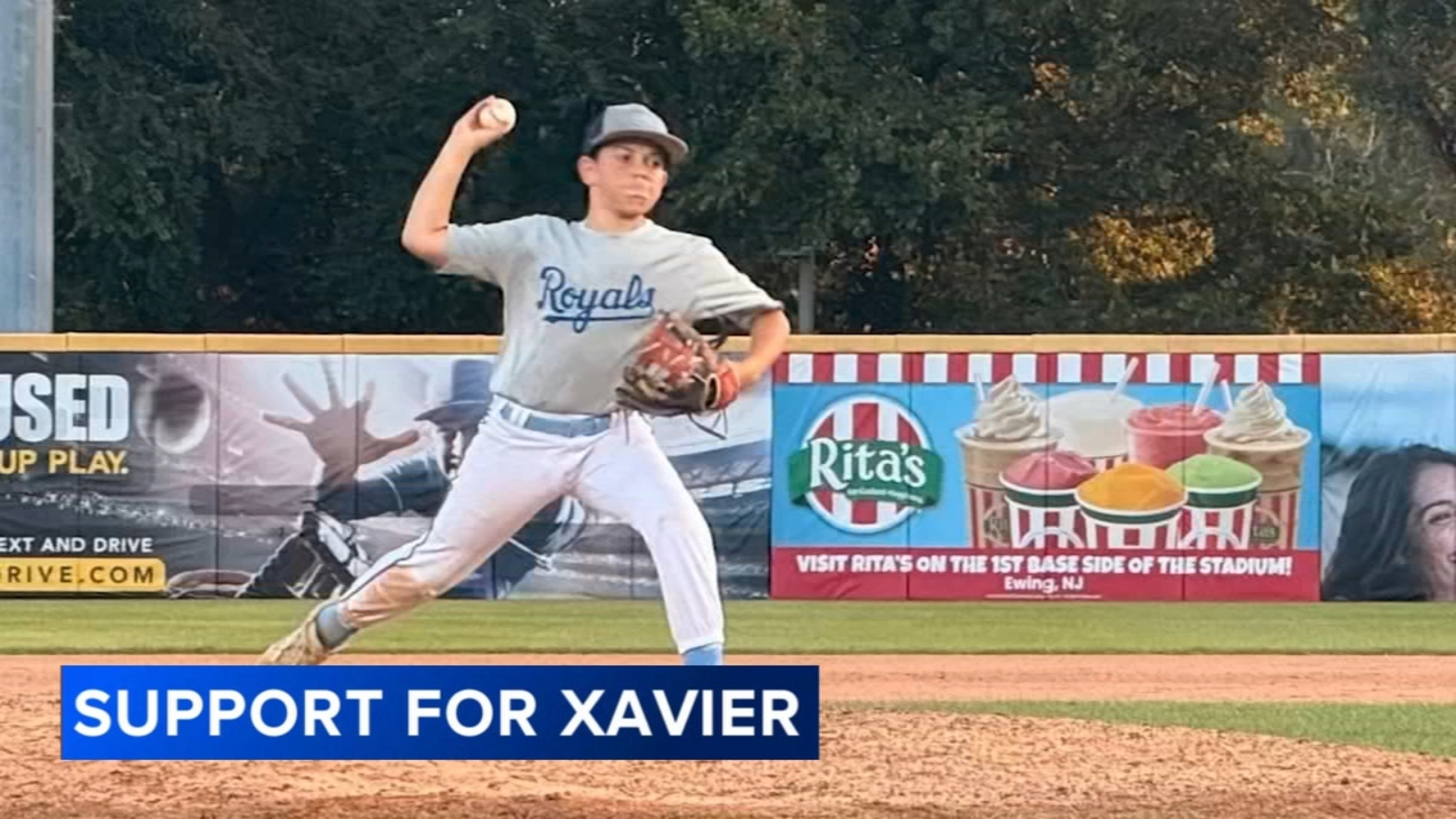 Community rallies around critically injured Maple Shade baseball player