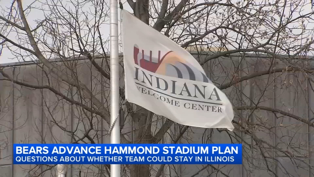 Illinois, Indiana leaders react as Bears advance Hammond stadium plans