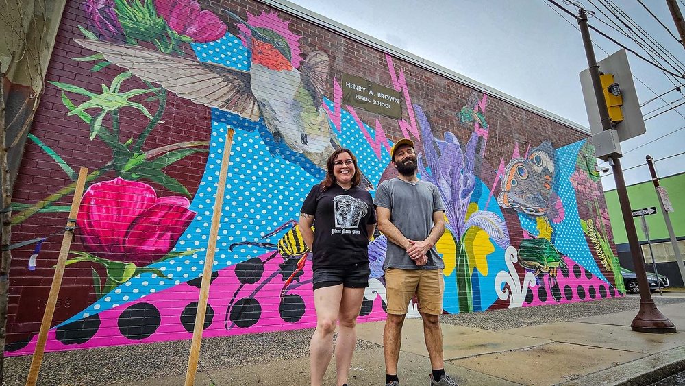 Philly squid biologist combines science & art with new mural