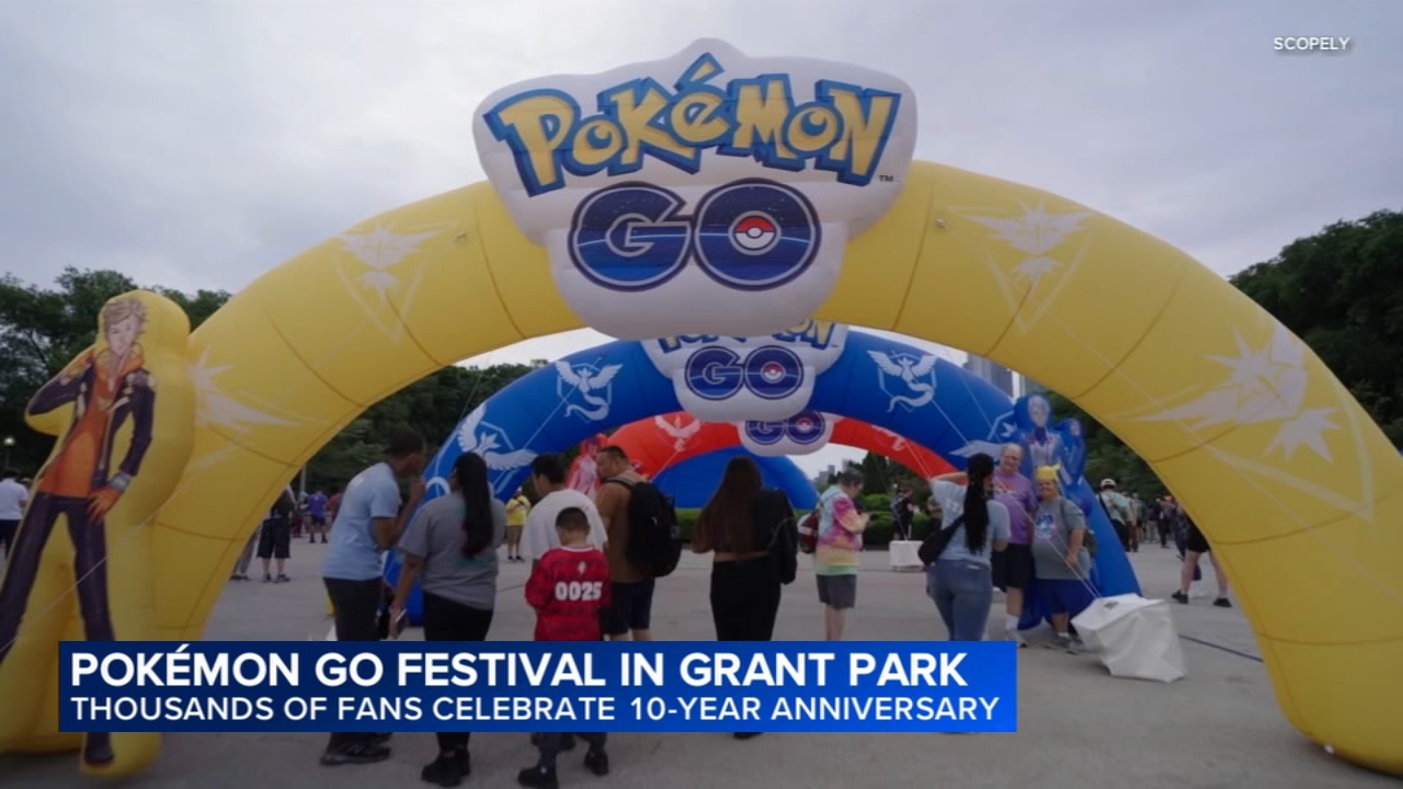 Pokémon GO Fest draws thousands to Chicago