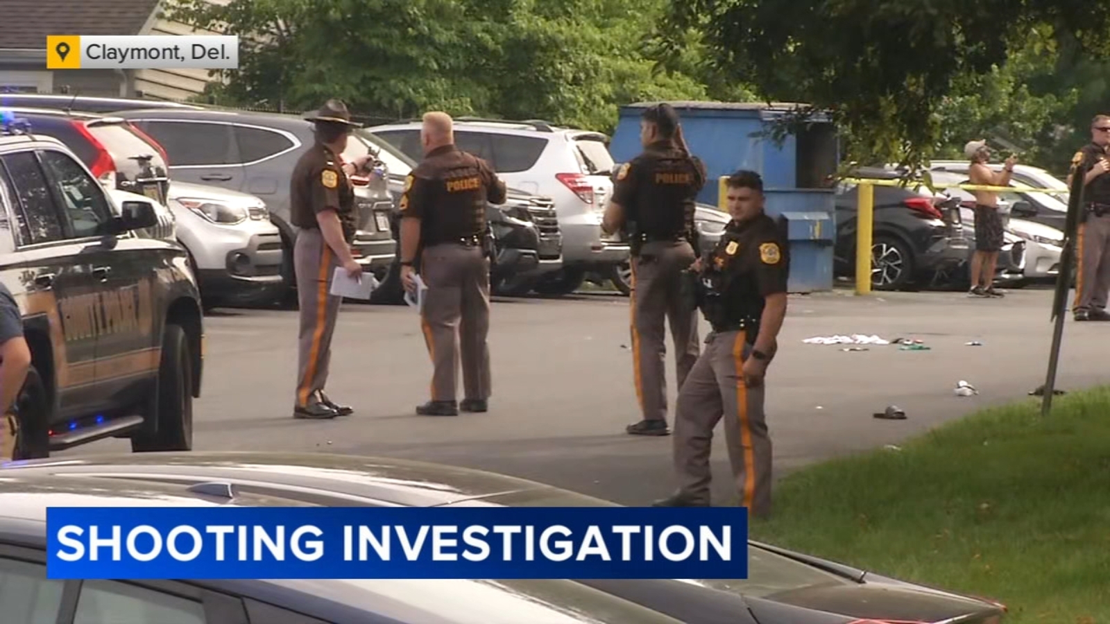 Police investigating shooting in Claymont, Delaware