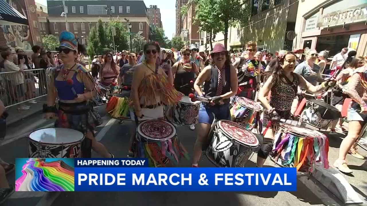 Pride march brings thousands to Center City as festival moves to Benjamin Franklin Parkway