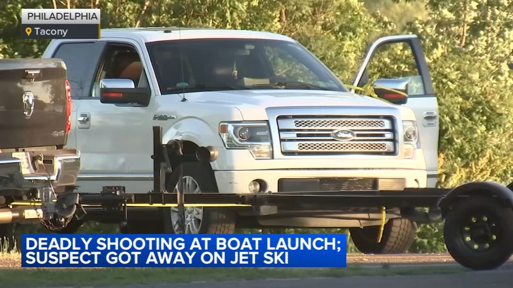 Suspect flees on jet ski after deadly shooting at boat launch along the Delaware River