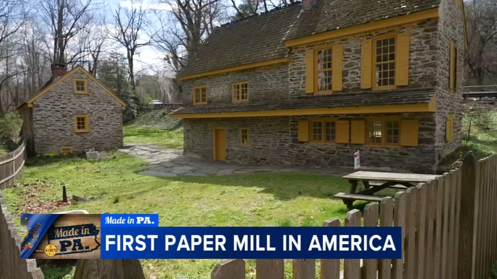  Made in PA: Rittenhouse Town was America's first paper mill