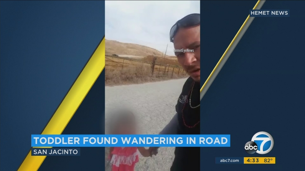 Truck driver saves girl found wandering in San Jacinto