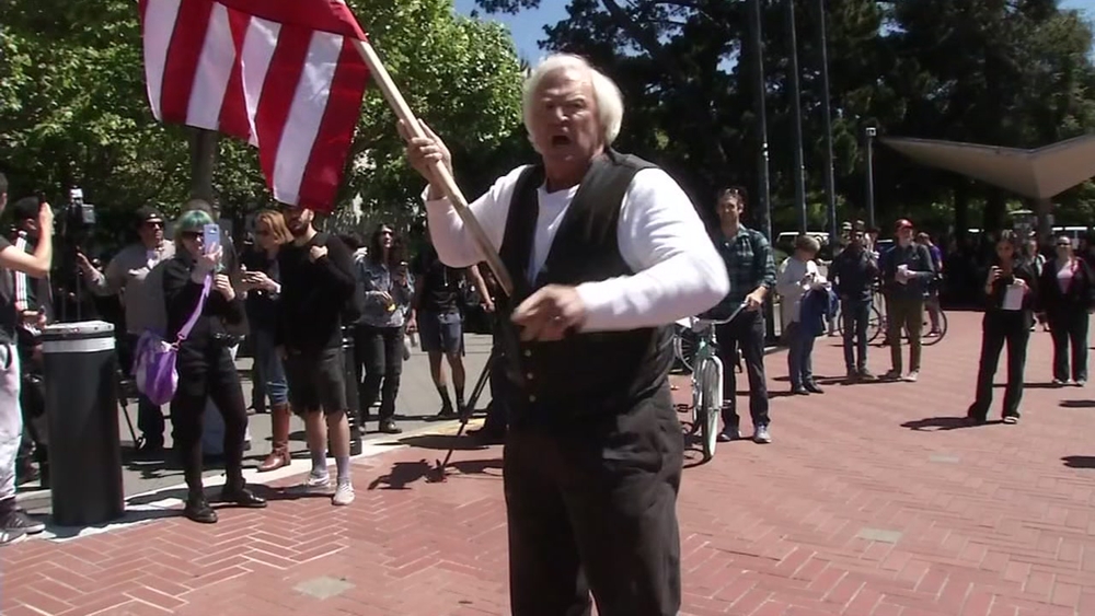 COULTER CAL PROTEST: Demonstrations mostly peaceful