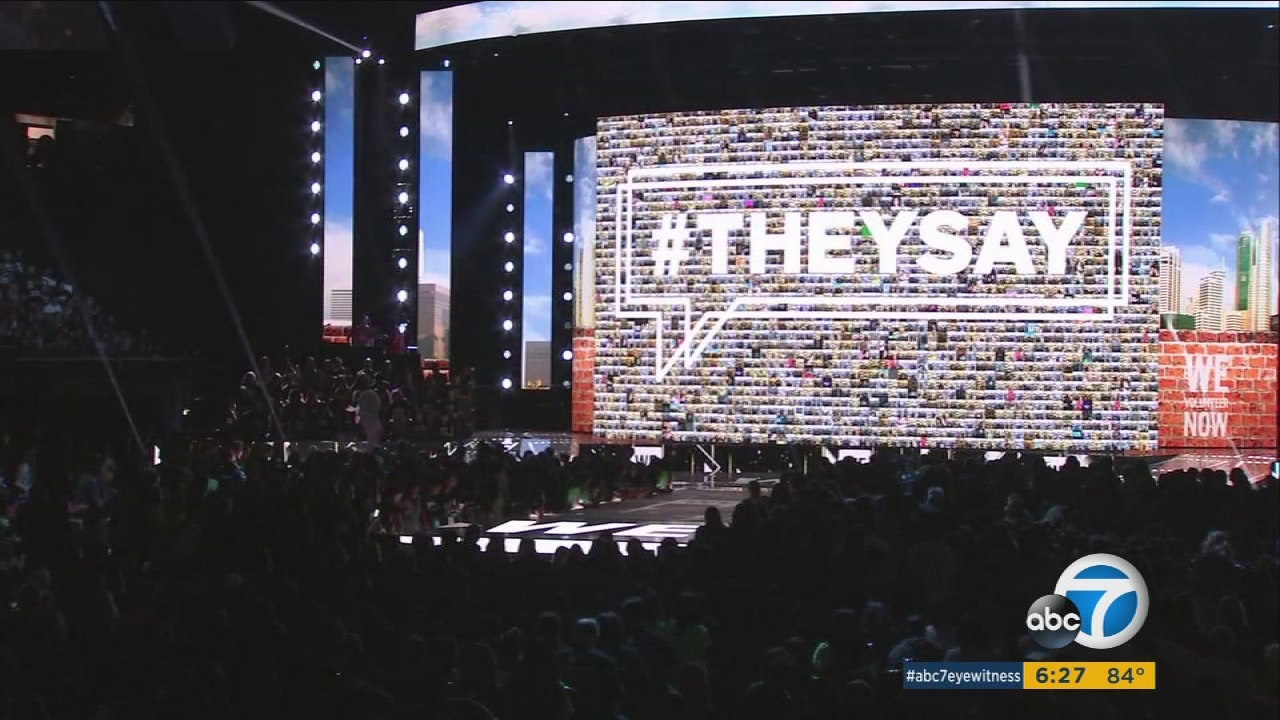 16K charitable students come together for 'WE Day' in Inglewood