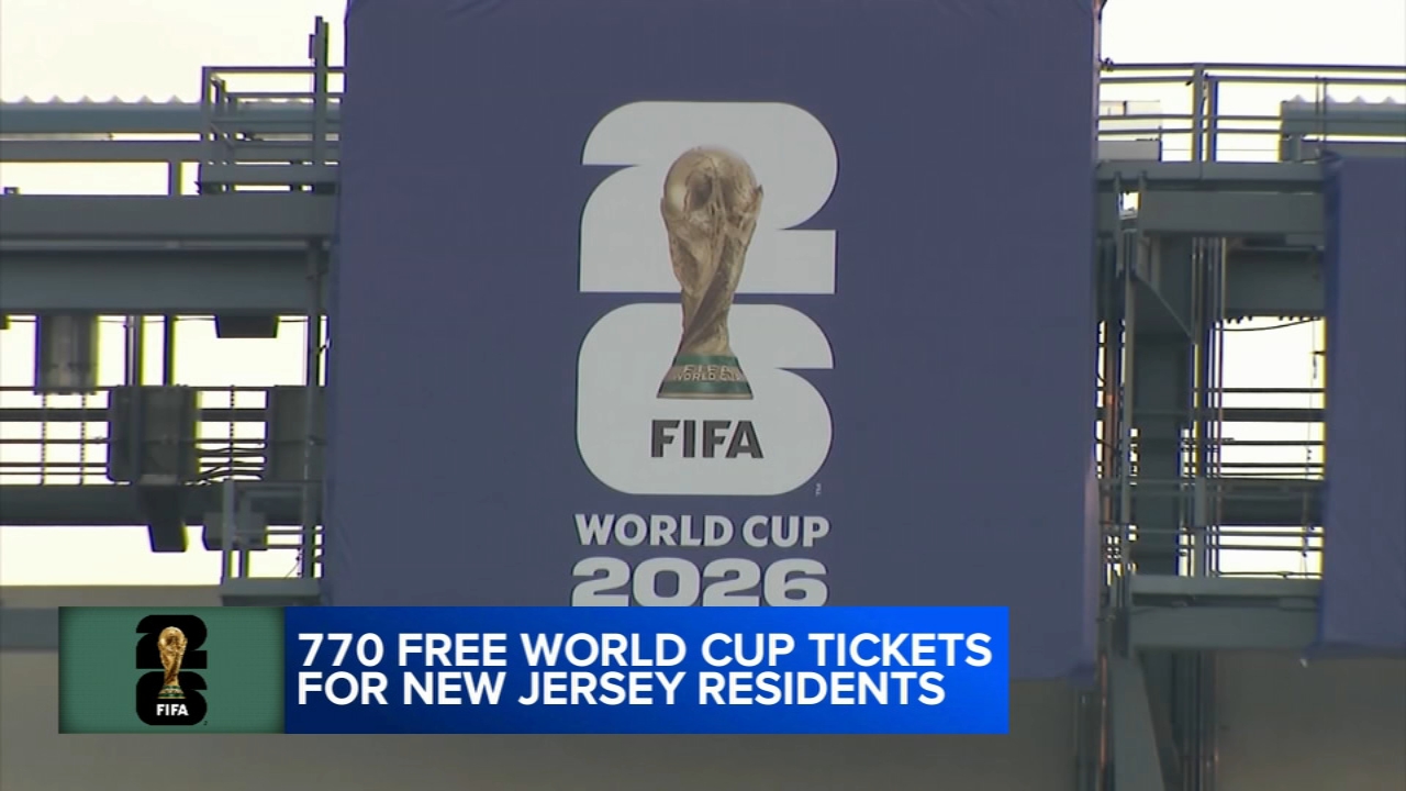 770 World Cup tickets to be given away free to NJ residents, Gov. Sherrill announces