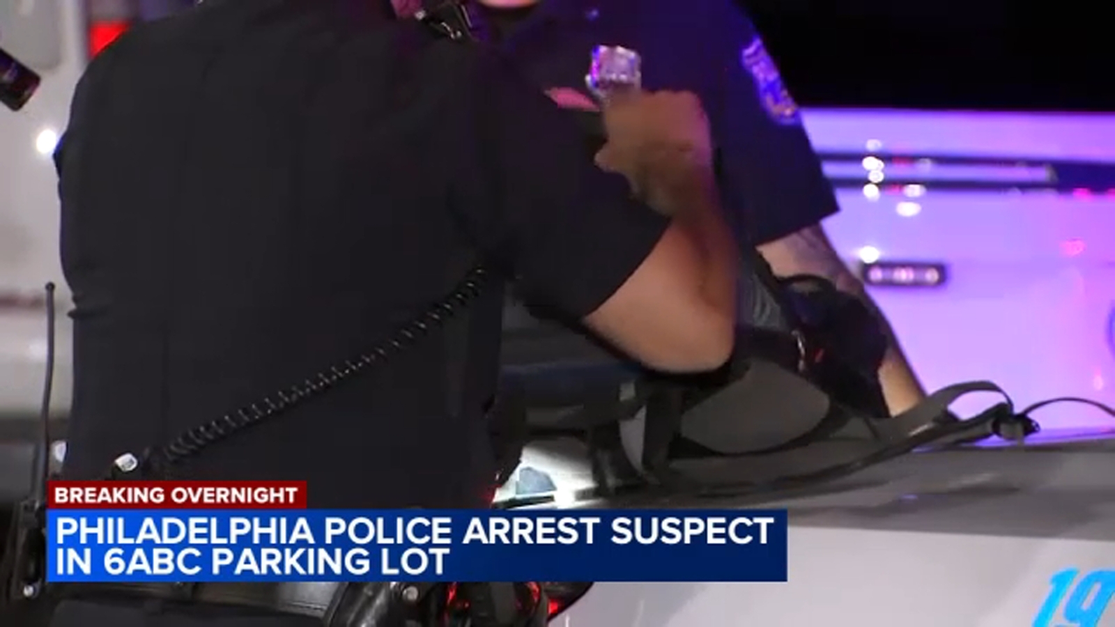 Attempted car burglar arrested after brief police chase in 6abc parking ...