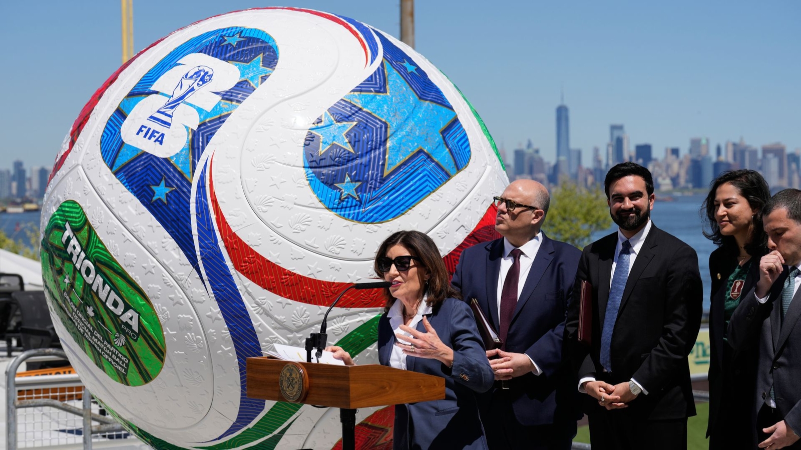Hochul announces 500 free World Cup tickets for New York kids, first responders, military families