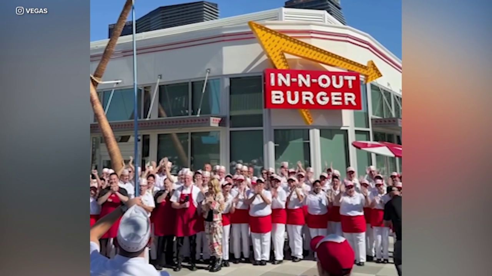 Massive 2-story In-N-Out opens on Vegas strip