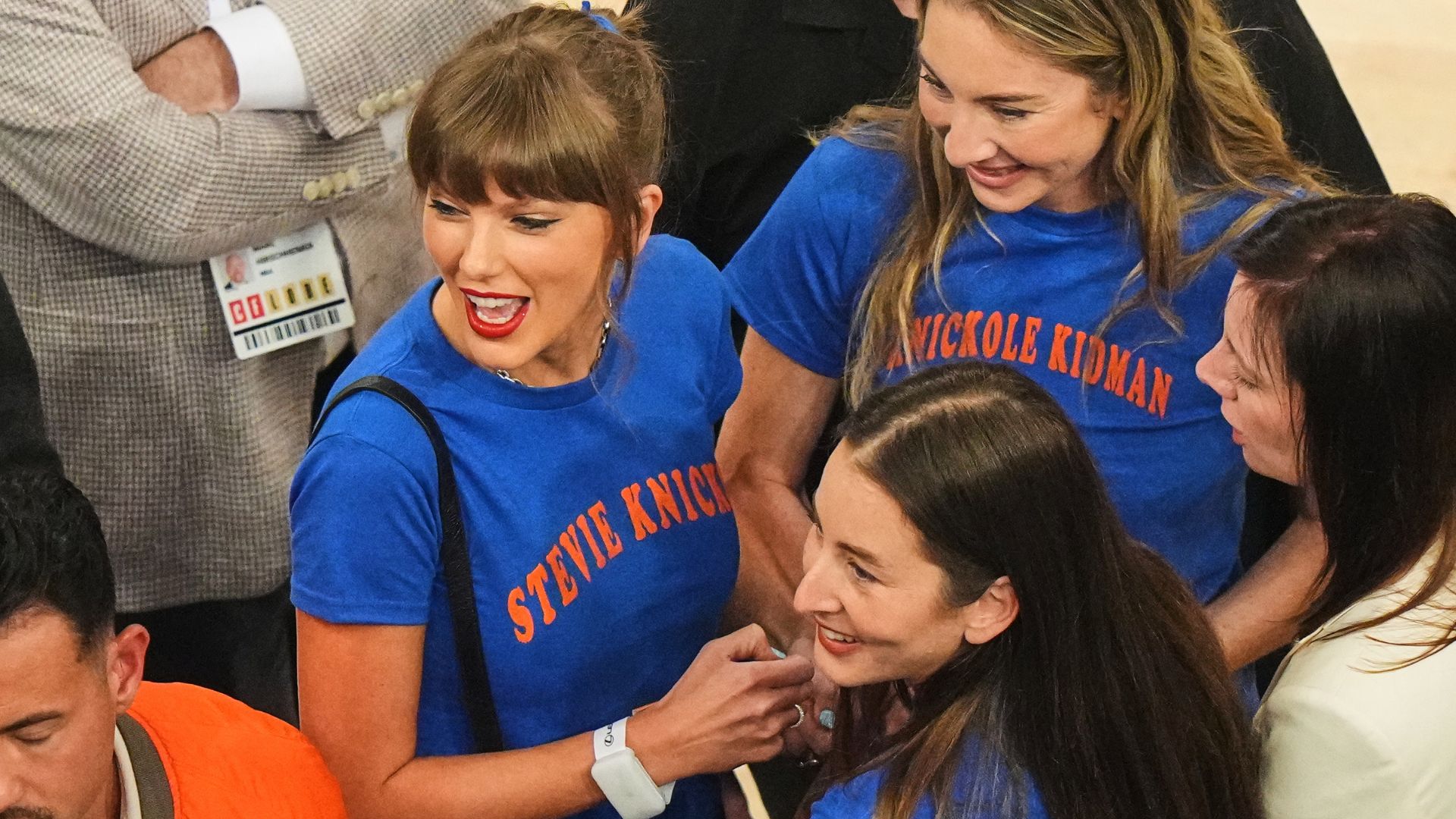 Taylor Swift arrives prior to Game 4 of the NBA Finals basketball series between the San Antonio Spurs and New York Knicks, Wednesday, June 10, 2026, in New York.