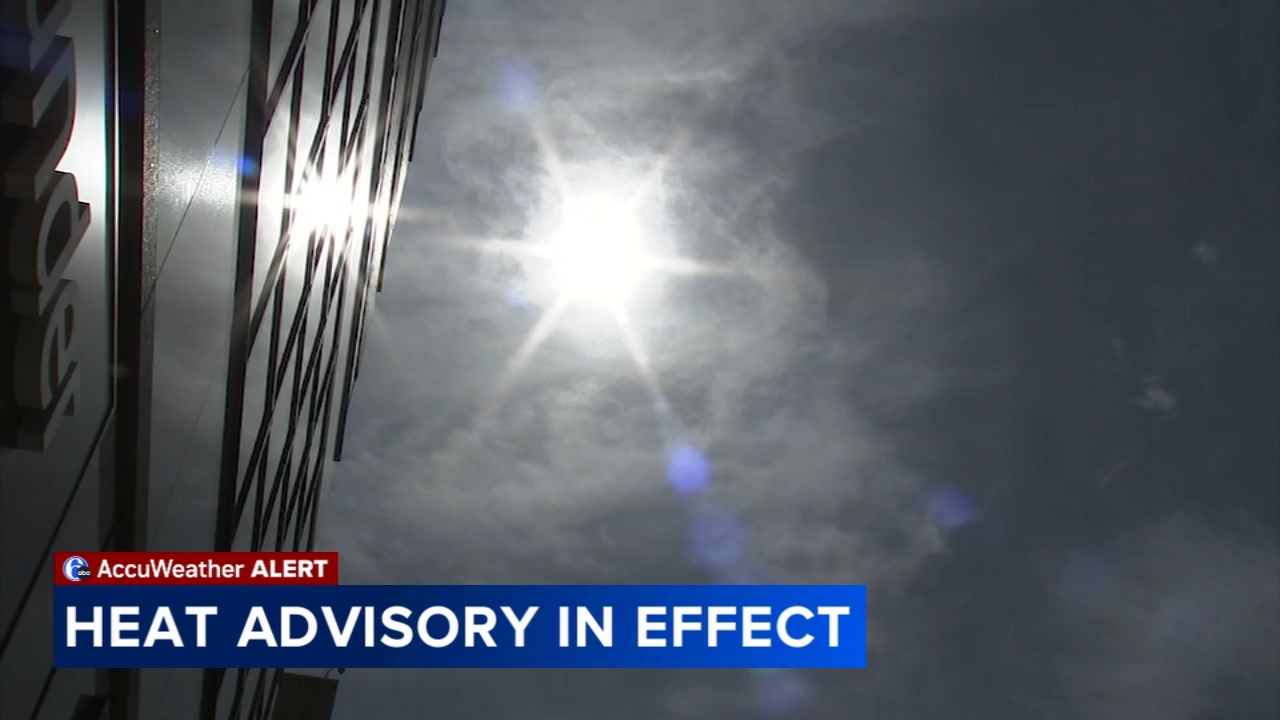 Heat Advisory in effect for Philadelphia