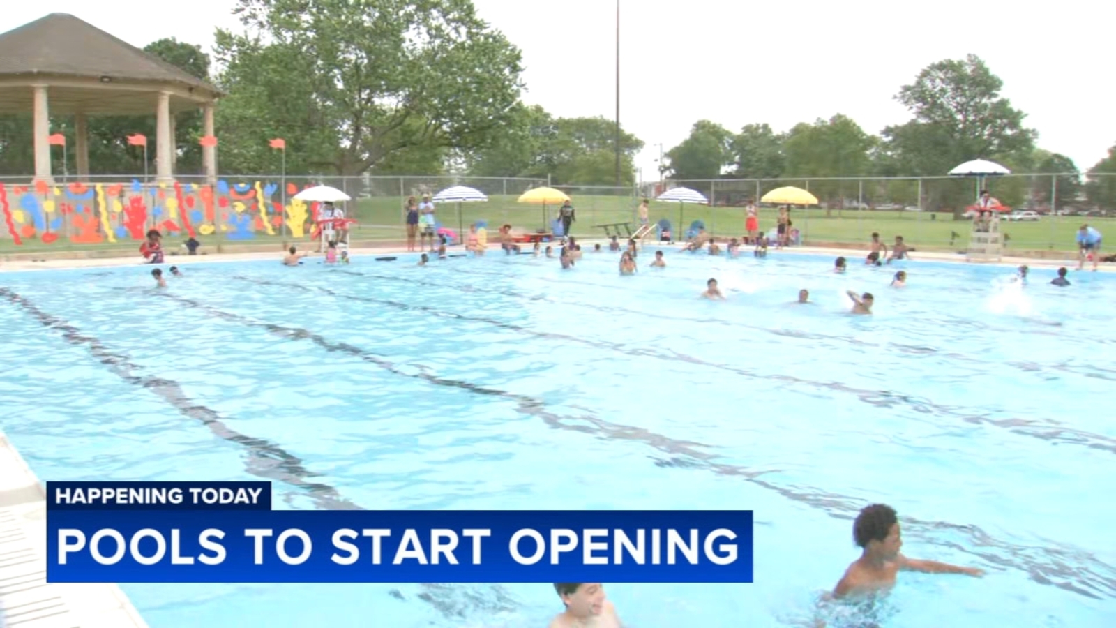 Philadelphia public pools begin opening for summer