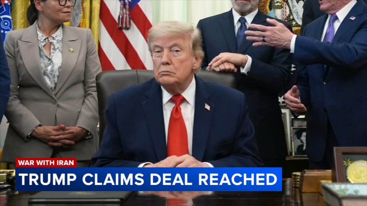 Trump claims deal reached in Iran war