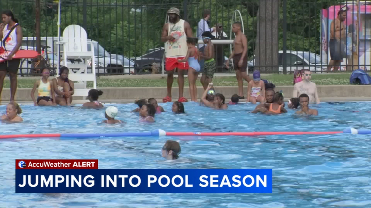 Philadelphia opens first pool of summer amid heat health emergency