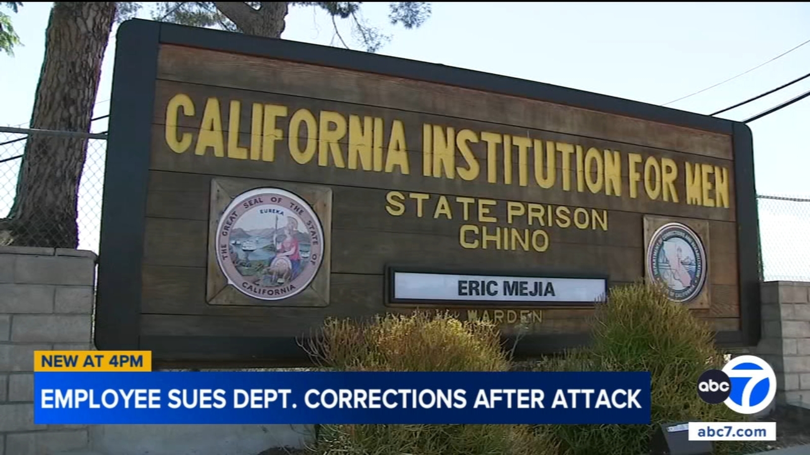 Lawsuit alleges Chino prison employee was violently attacked by inmate; officers failed to protect her Lawsuit alleges Chino prison employee was violently attacked by inmate; officers failed to protect her