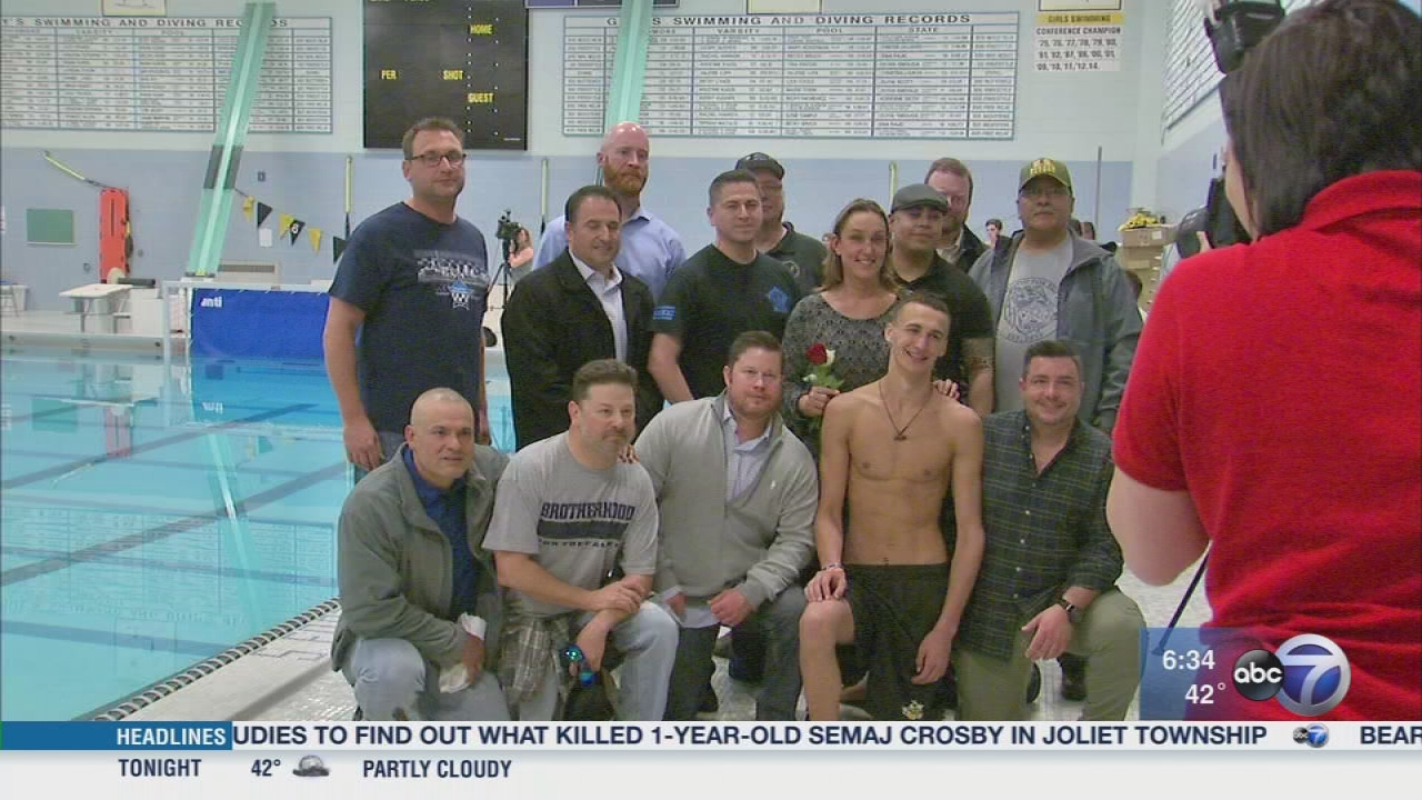 CPD officers accompany son of fallen