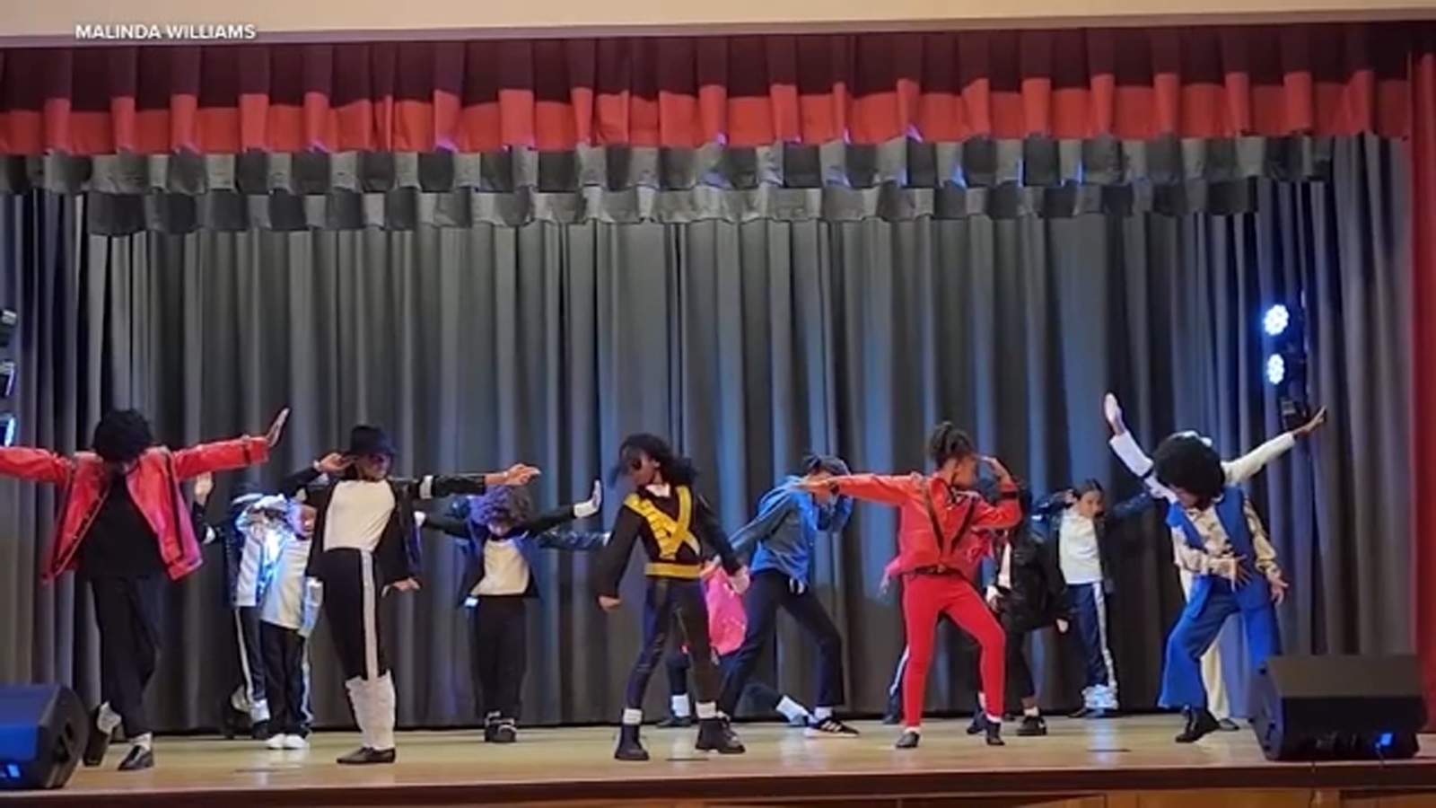 Baldwin Hills Elementary students go viral with Michael Jackson tribute dance during arts fundraiser celebration Baldwin Hills Elementary students go viral with Michael Jackson tribute dance during arts fundraiser celebration