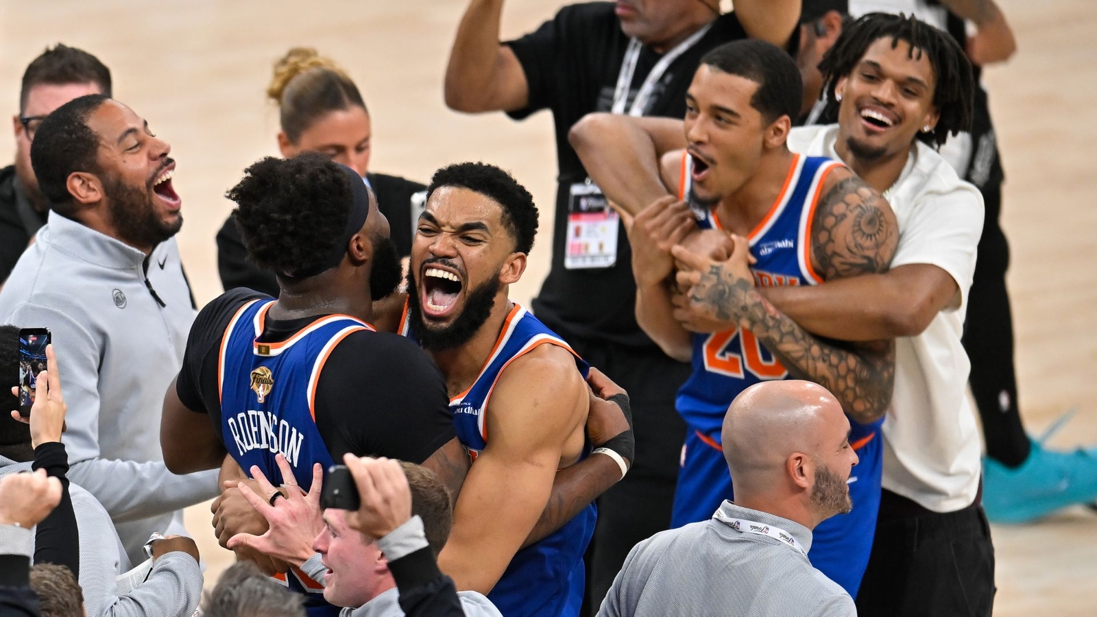 Knicks rally again vs. Spurs, capture first NBA title since 1973
