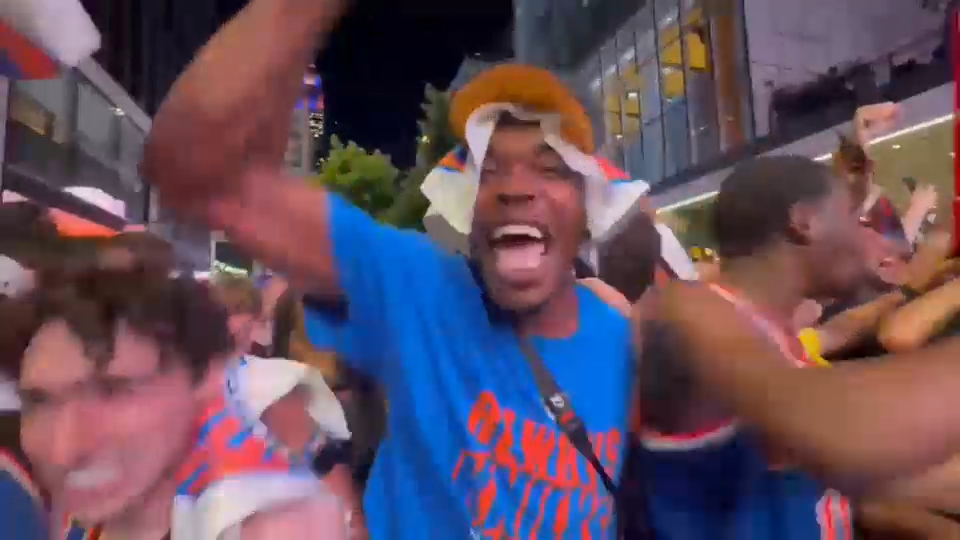 NYC celebrates the NBA champion Knicks
