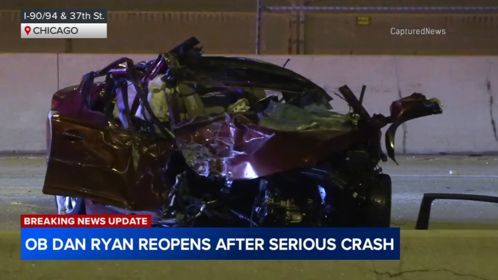 Chicago traffic, today: IDOT worker among hurt in crash on OB I-90/94 ...