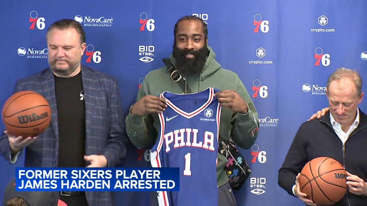 James Harden arrested in Houston on a misdemeanor charge of carrying a weapon in a motor vehicle