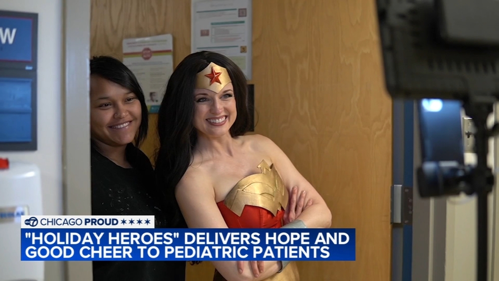 Holiday Heroes deliver hope to pediatric patients in Chicago area