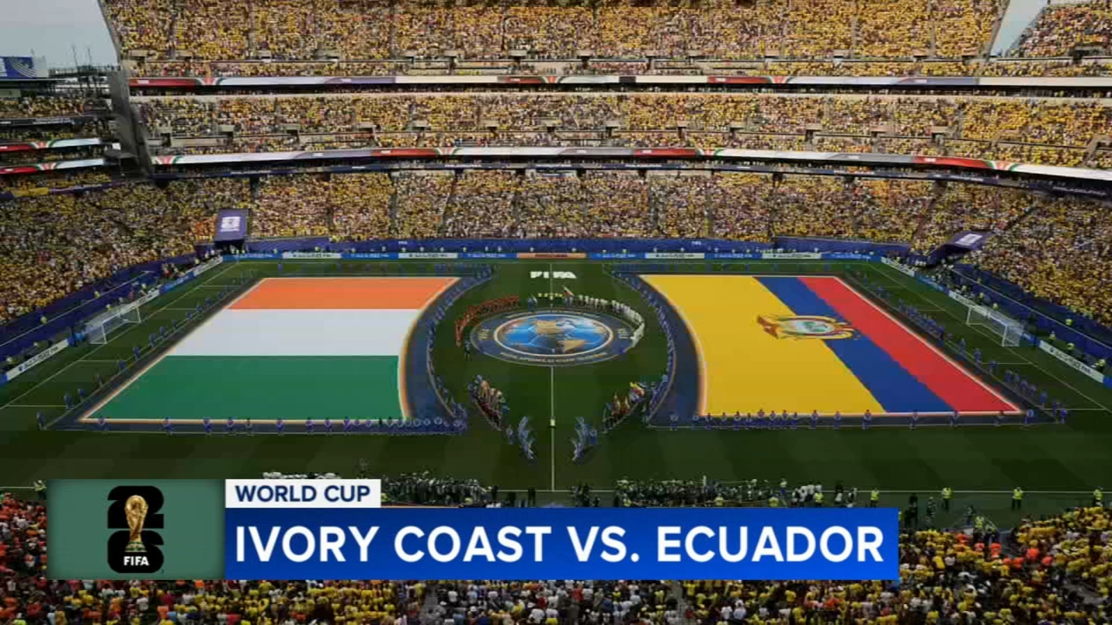 Fans celebrate Ivory Coast win at Philadelphia's FIFA Fan Fest