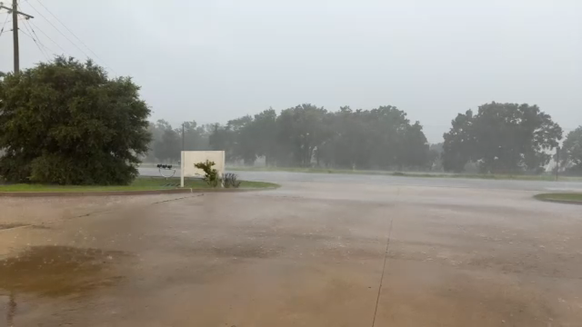 Heavy rain spotted by ABC13 Storm Tracker Jaime on Monday, June 15, 2025, in the Waller County area.