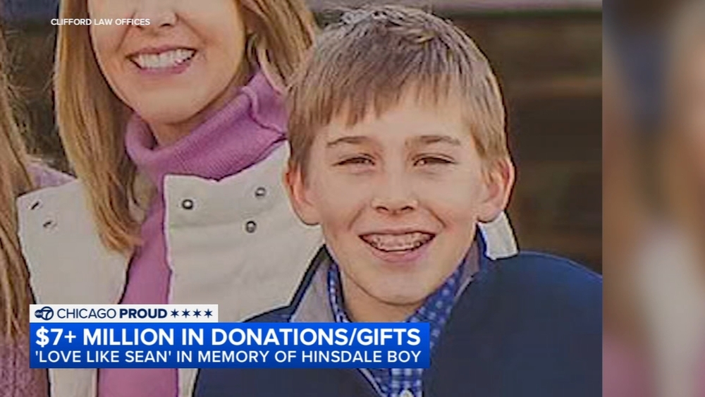 Love Like Sean Foundation donates more than $7 million in gifts in memory of Hinsdale boy