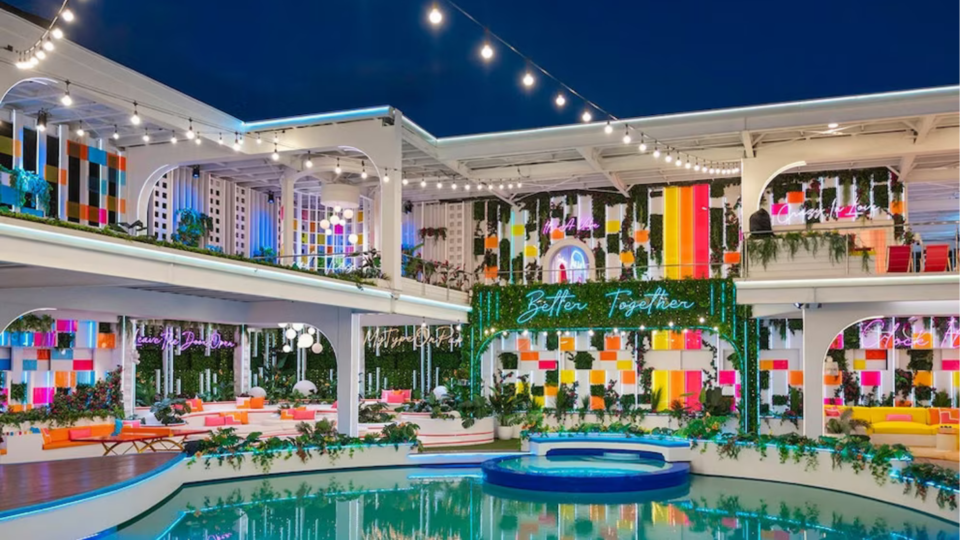 "Love Island USA" villa.
