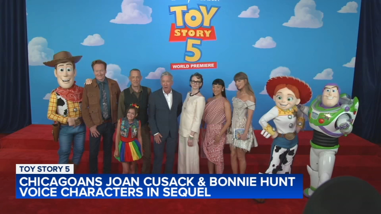 Chicagoans Joan Cusack and Bonnie Hunt voice 'Toy Story 5' characters