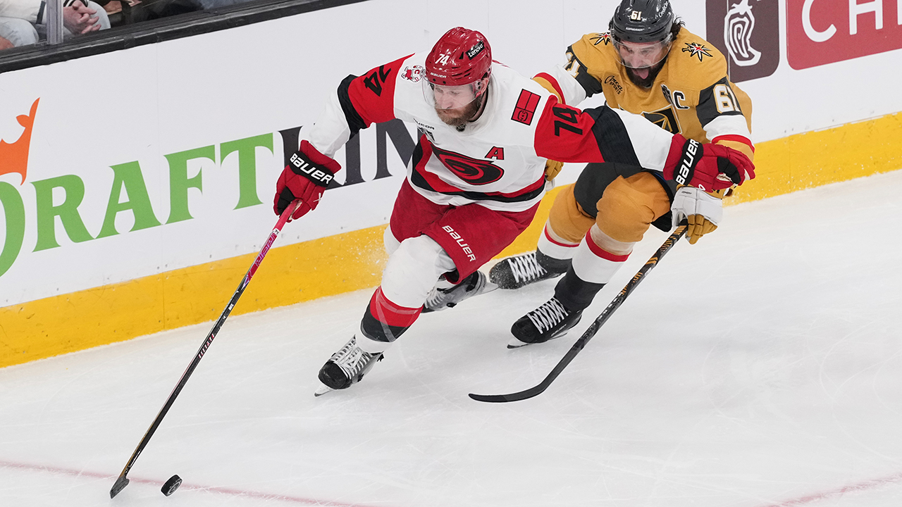 Jaccob Slavin joins Ken Morrow as the only Americans to win Olympic gold and the Stanley Cup in the same year.