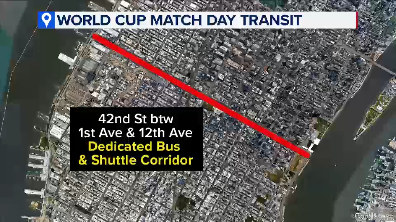 Gridlock alert in effect for NYC on Tuesday due to World Cup France-Senegal match at MetLife
