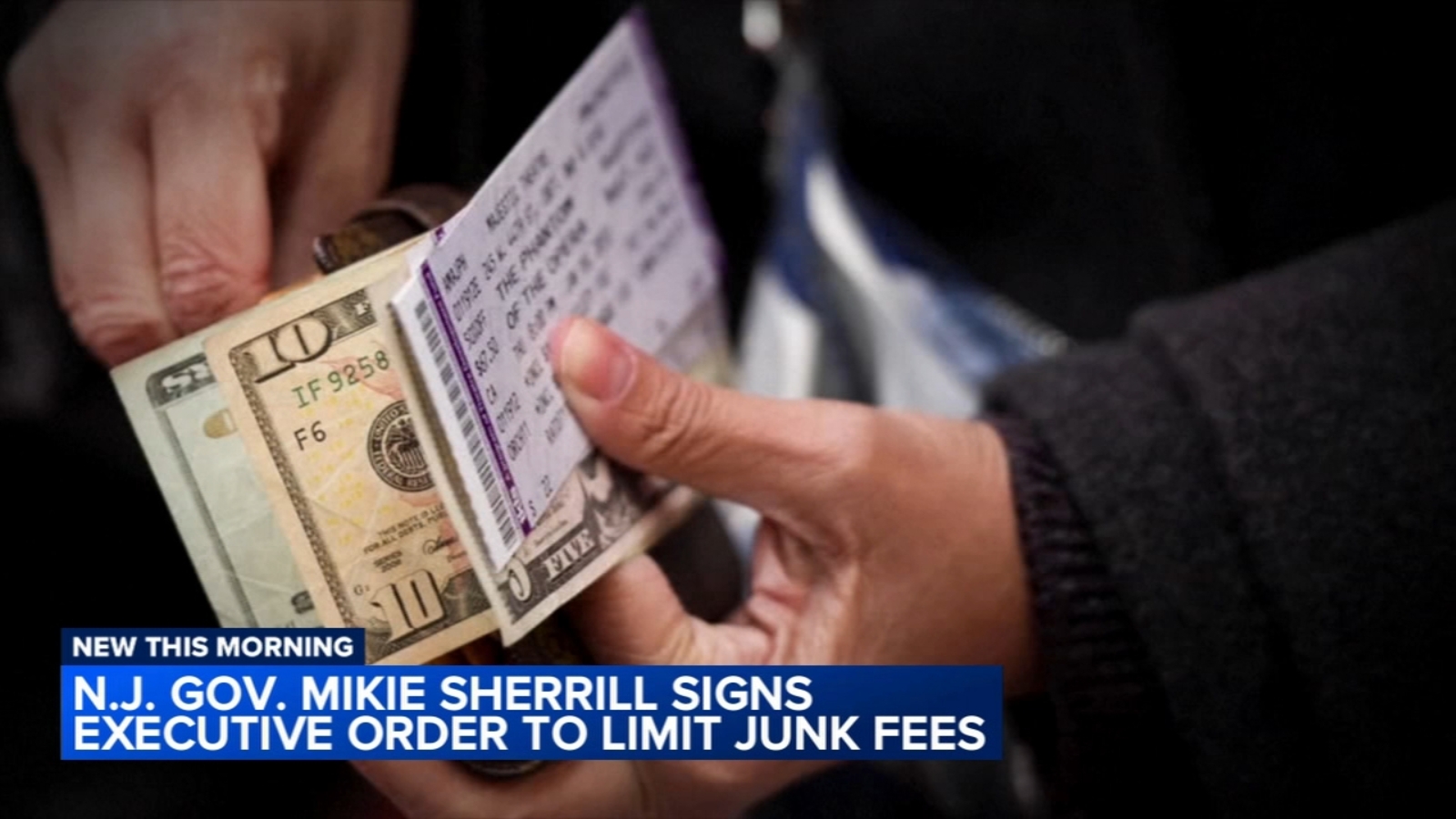 New Jersey governor signs executive order to eliminate junk fees