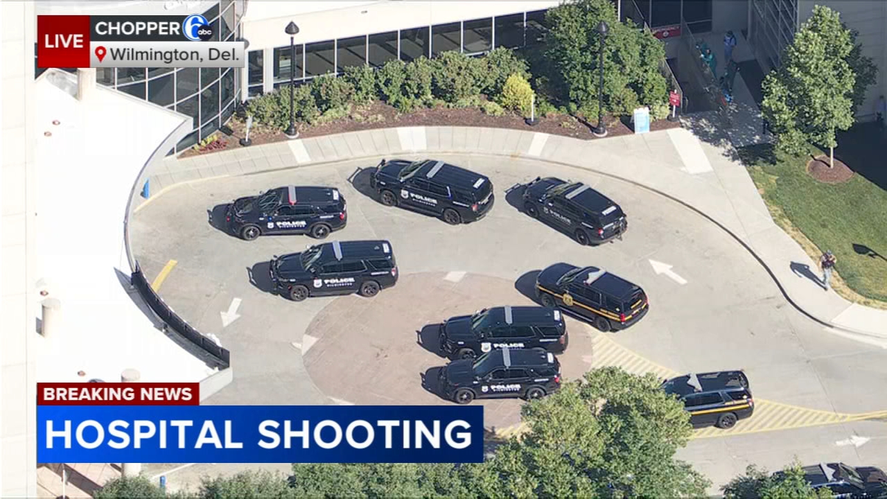 2 workers reportedly shot inside Wilmington Hospital in Delaware; gunman at large