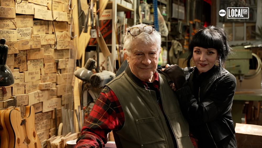 Carmine Street Guitars: Making music from the 'bones' of old New York 