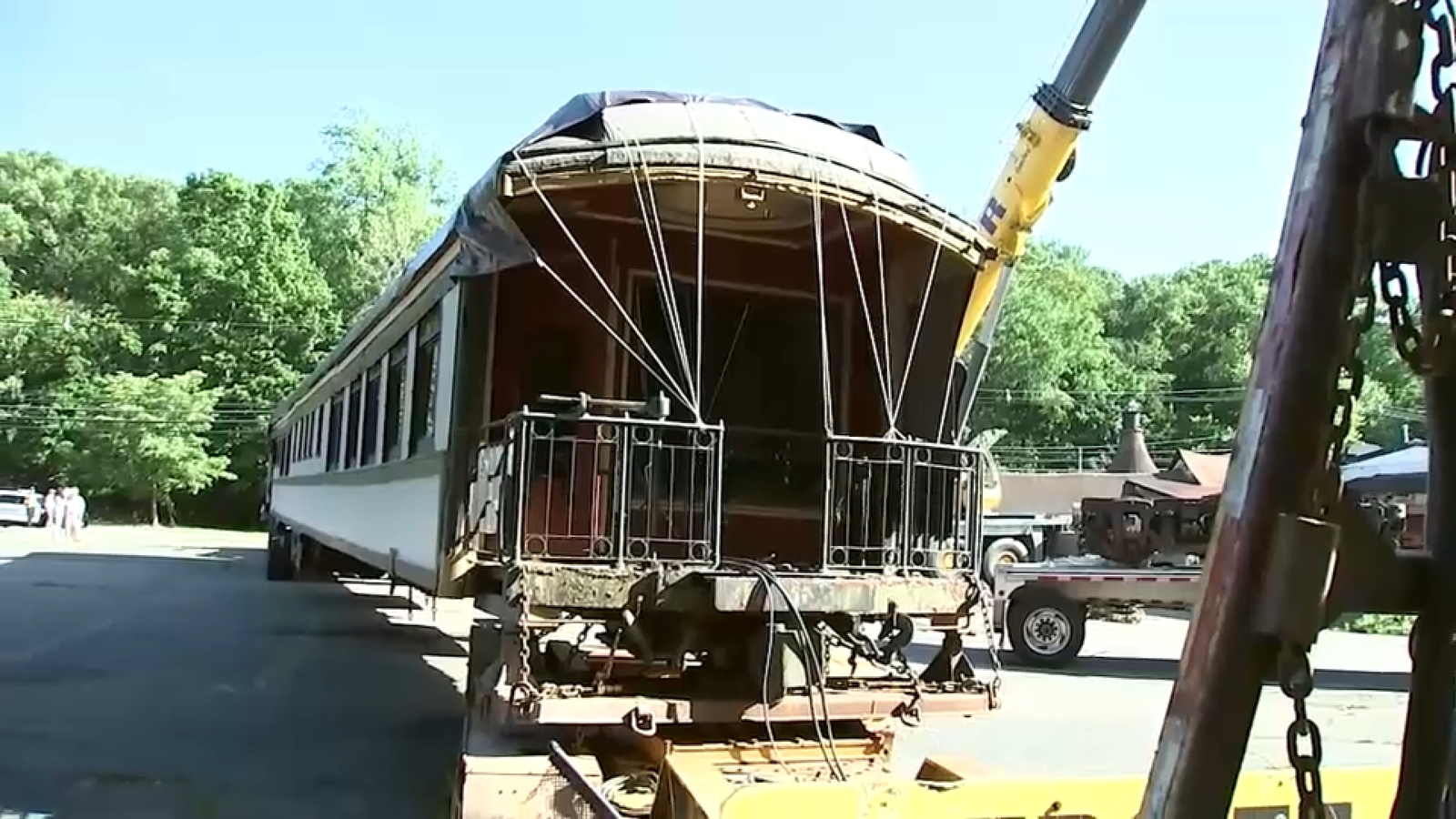 Historic train car in West Orange, New Jersey to get major makeover